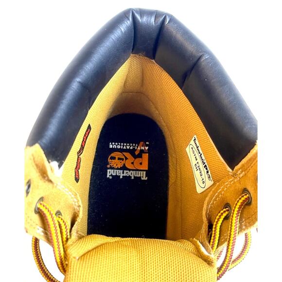 Timberland Pro Women’s Sz 10 WIDE Direct Attach 6" Soft Toe Waterproof Work Boot - Picture 4 of 10